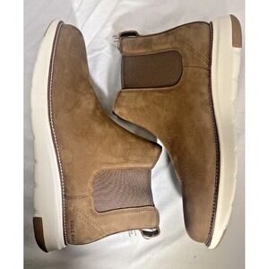 COLE HAAN Men's Grand Atlantic Chelsea Earthen Nubuck/Ivory‎ C35997 11M $200
